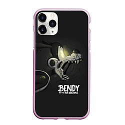 Чехол iPhone 11 Pro матовый Bendy And The Ink Machine Бадди Борис, цвет: 3D-розовый