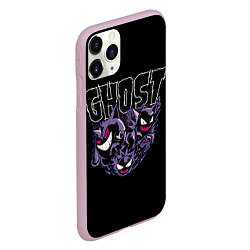 Чехол iPhone 11 Pro матовый Призрачные покемоны, цвет: 3D-розовый — фото 2