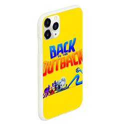 Чехол iPhone 11 Pro матовый Дорога домой мультфильм от нетфликса про животных, цвет: 3D-белый — фото 2
