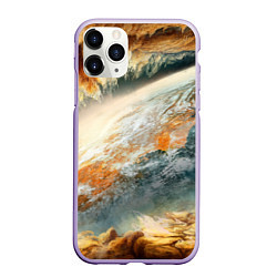 Чехол iPhone 11 Pro матовый Песчаный Космос