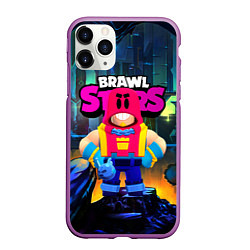 Чехол iPhone 11 Pro матовый GROM SPACE BRAWL STARS