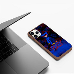 Чехол iPhone 11 Pro матовый POPPY PLAYTIME : ХАГГИ ВАГГИ : ПОППИ ПЛЕЙТАЙМ, цвет: 3D-коричневый — фото 2