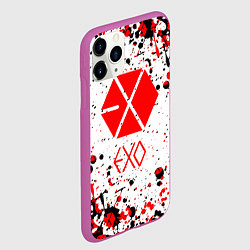Чехол iPhone 11 Pro матовый Exo : эхо, цвет: 3D-фиолетовый — фото 2