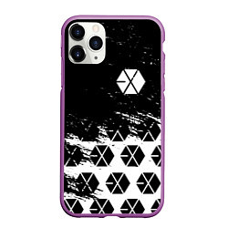 Чехол iPhone 11 Pro матовый EXO BAND : эхо, цвет: 3D-фиолетовый