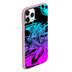 Чехол iPhone 11 Pro матовый XIAO ГЕНШИН ИМПАКТ, цвет: 3D-розовый — фото 2