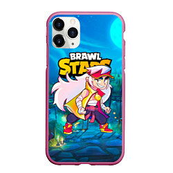 Чехол iPhone 11 Pro матовый FANG BRAWL STARS GAME