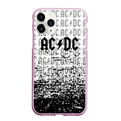 Чехол iPhone 11 Pro матовый ACDC rock