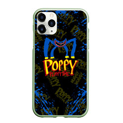 Чехол iPhone 11 Pro матовый Poppy Playtime монстр хагги вагги