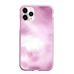 Чехол iPhone 11 Pro матовый Tie-dye Pink, цвет: 3D-розовый