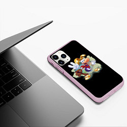 Чехол iPhone 11 Pro матовый РАЙМАН - RAYMAN LEGENDS, цвет: 3D-розовый — фото 2