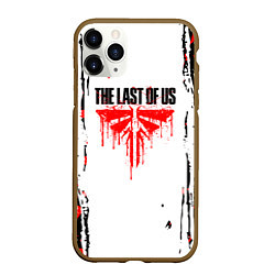 Чехол iPhone 11 Pro матовый The last of us последние из нас, цвет: 3D-коричневый