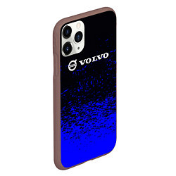 Чехол iPhone 11 Pro матовый Volvo - Авто, цвет: 3D-коричневый — фото 2