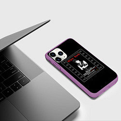 Чехол iPhone 11 Pro матовый Юра Хой Сектор Газа, цвет: 3D-фиолетовый — фото 2