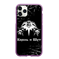 Чехол iPhone 11 Pro матовый Король и шут КиШ Паттерн