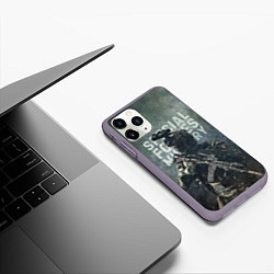 Чехол iPhone 11 Pro матовый Special forces military, цвет: 3D-серый — фото 2