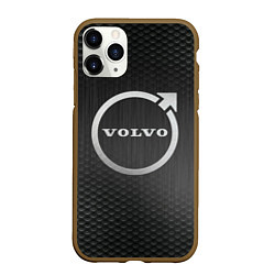 Чехол iPhone 11 Pro матовый Volvo бренд