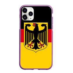 Чехол iPhone 11 Pro матовый Германия - Germany