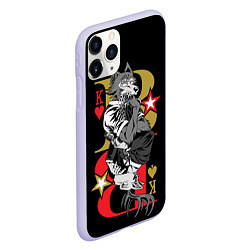 Чехол iPhone 11 Pro матовый Легоши и Луис Beastars Выдающиеся звери, цвет: 3D-светло-сиреневый — фото 2