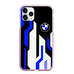 Чехол iPhone 11 Pro матовый БМВ BMW AUTO, цвет: 3D-розовый