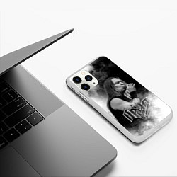 Чехол iPhone 11 Pro матовый АРИЯ, КИПЕЛОВ, цвет: 3D-белый — фото 2
