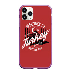 Чехол iPhone 11 Pro матовый Турция - Turkey