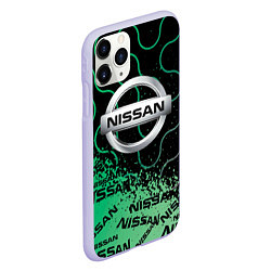 Чехол iPhone 11 Pro матовый NISSAN Супер класса, цвет: 3D-светло-сиреневый — фото 2