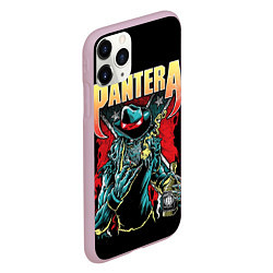 Чехол iPhone 11 Pro матовый Pantera принт, цвет: 3D-розовый — фото 2