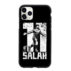 Чехол iPhone 11 Pro матовый Мохамед Салах Mohamed Salah, цвет: 3D-черный