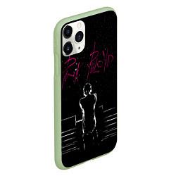 Чехол iPhone 11 Pro матовый Pink Phloyd Фараон на Сцене Пинк Флойд, цвет: 3D-салатовый — фото 2