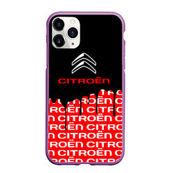 Чехол iPhone 11 Pro матовый Citroen ситроен