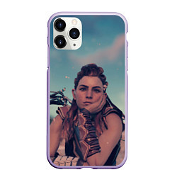 Чехол iPhone 11 Pro матовый Horizon Forbidden West - Aloy, цвет: 3D-светло-сиреневый