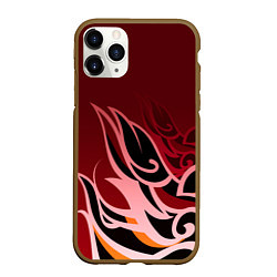 Чехол iPhone 11 Pro матовый ТОМА GENSHIN IMPACT, цвет: 3D-коричневый