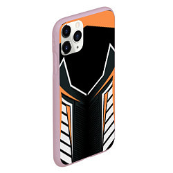 Чехол iPhone 11 Pro матовый Техно стайл, цвет: 3D-розовый — фото 2