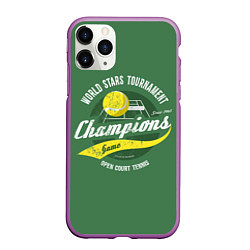 Чехол iPhone 11 Pro матовый Большой Теннис Tennis