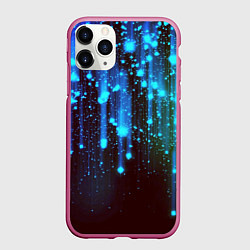 Чехол iPhone 11 Pro матовый Звездопад Звёздный дождь