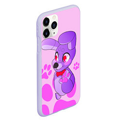 Чехол iPhone 11 Pro матовый Bonnie the Rabbit UCN, цвет: 3D-светло-сиреневый — фото 2