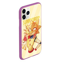 Чехол iPhone 11 Pro матовый Sunnydrop fnaf, цвет: 3D-фиолетовый — фото 2