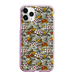 Чехол iPhone 11 Pro матовый Джекпот Jackpot, цвет: 3D-розовый