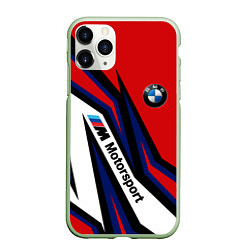 Чехол iPhone 11 Pro матовый БМВ МОТОСПОРТ BMW MOTOSPORT