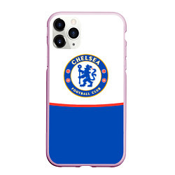 Чехол iPhone 11 Pro матовый Chelsea челси, цвет: 3D-розовый