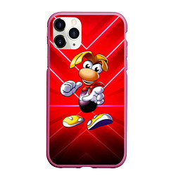 Чехол iPhone 11 Pro матовый Бегущий Rayman 3D