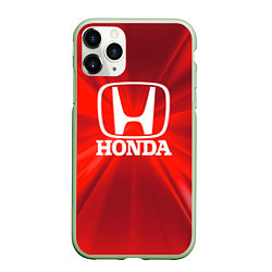 Чехол iPhone 11 Pro матовый Хонда HONDA