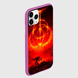 Чехол iPhone 11 Pro матовый ELDER RING, цвет: 3D-фиолетовый — фото 2