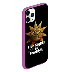 Чехол iPhone 11 Pro матовый Five Nights at Freddys: Security Breach Воспитател, цвет: 3D-фиолетовый — фото 2