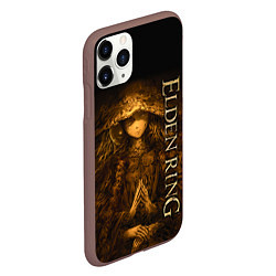 Чехол iPhone 11 Pro матовый ELDEN RING - ЭЛДЕН РИНГ ЖЕНЩИНА, цвет: 3D-коричневый — фото 2