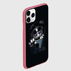 Чехол iPhone 11 Pro матовый FNAF Security Breach Музыкальный диджей DJ Music M, цвет: 3D-малиновый — фото 2