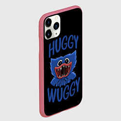 Чехол iPhone 11 Pro матовый ХАГГИ ВАГГИ ПОППИ ПЛЕЙТАЙМ СИНИЙ, цвет: 3D-малиновый — фото 2