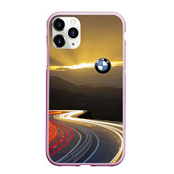 Чехол iPhone 11 Pro матовый BMW Night route