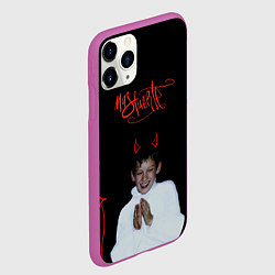 Чехол iPhone 11 Pro матовый Кизару Мас Фуэрте Mas Fuerte Kizaru Обложка, цвет: 3D-фиолетовый — фото 2