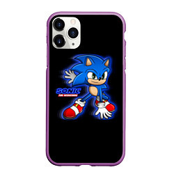 Чехол iPhone 11 Pro матовый SONIC СУПЕР СОНИК игра